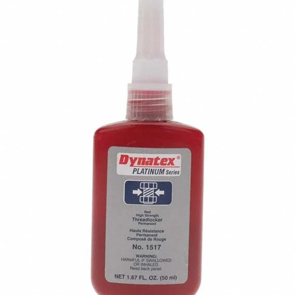 Threadlocker: Red, Liquid, 50 mL, Bottle