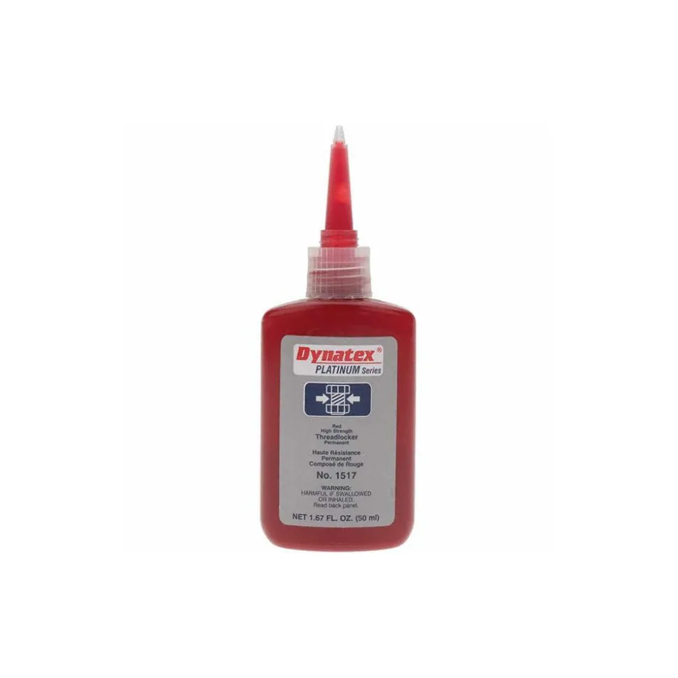Threadlocker: Red, Liquid, 50 mL, Bottle