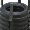 Thread Locking Insert: 3/8-16 Internal Thread, 9/16-12 External Thread, UNC, 1/2" OAL, Heavy-Duty Keylocking