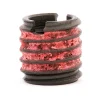 Thread Locking Insert: 1/4-20 Internal Thread, 3/8-16 External Thread, UNC, 3/8" OAL, Self-Lock Wall