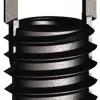 Thread Locking Insert: 1/4-20 Internal Thread, 3/8-16 External Thread, UNC, 0.37" OAL, Thin Wall Keylocking