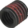 Thread Locking Insert: 3/8-16 Internal Thread, 1/2-13 External Thread, UNC, 1/2" OAL, Self-Lock Wall