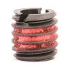 Thread Locking Insert: 1/4-20 Internal Thread, 7/16-14 External Thread, UNC, 7/16" OAL, Self-Lock Wall