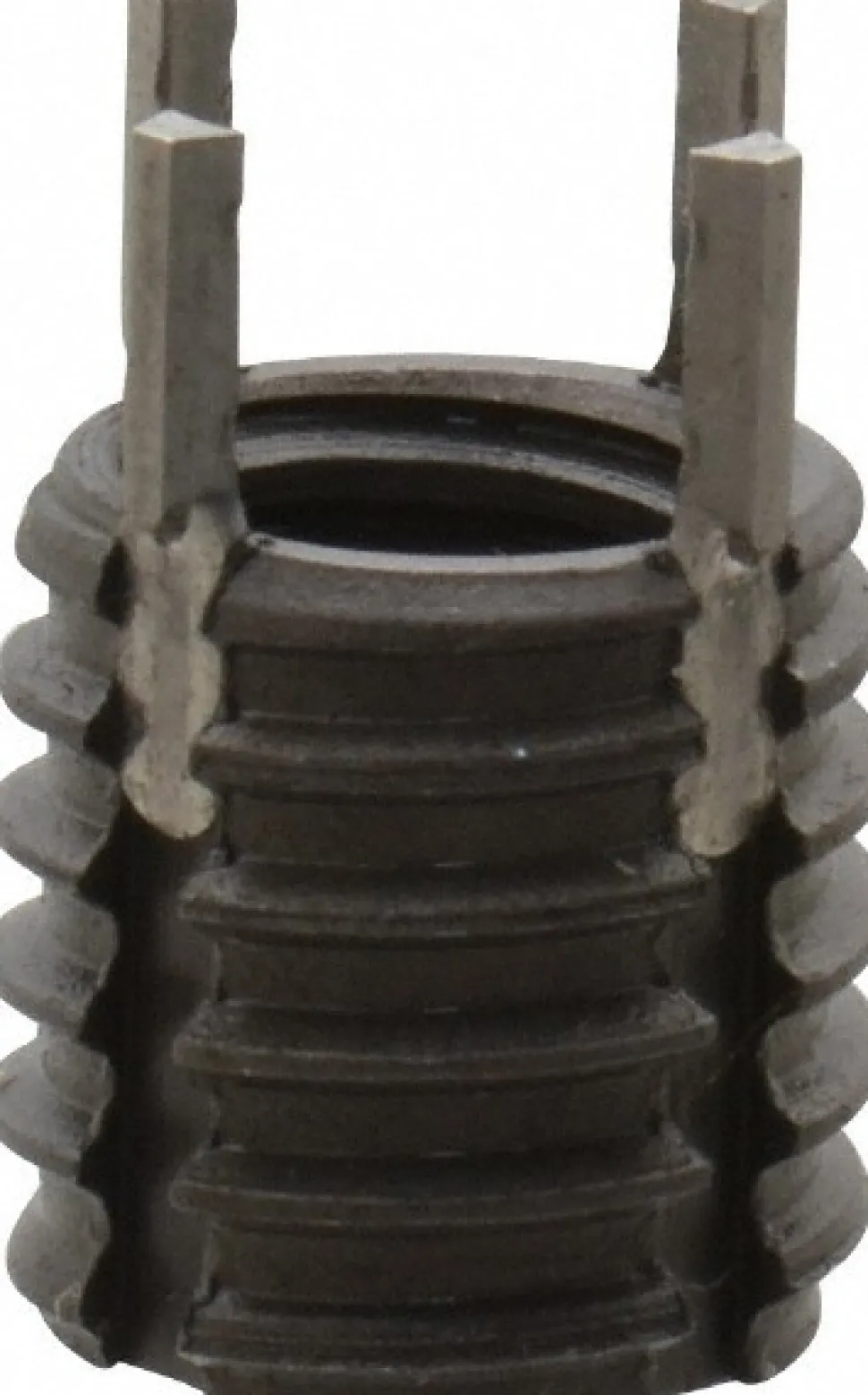 Thread Locking Insert: 5/16-18 Internal Thread, 7/16-14 External Thread, UNC, 0.43" OAL, Thin Wall Keylocking