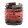 Thread Locking Insert: 3/8-16 Internal Thread, 5/8-11 External Thread, UNC, 21/32" OAL, Self-Lock Wall