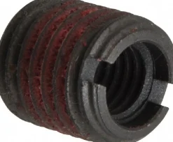 Thread Locking Insert: M10 x 1.5 Internal Thread, M16 x 2 External Thread, Metric Coarse, 17 mm OAL, Self-Lock Wall