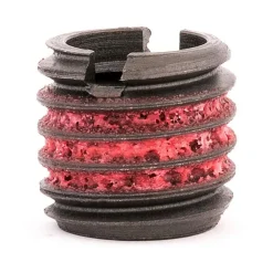 Thread Locking Insert: M10 x 1.5 Internal Thread, M16 x 2 External Thread, Metric Coarse, 17 mm OAL, Self-Lock Wall