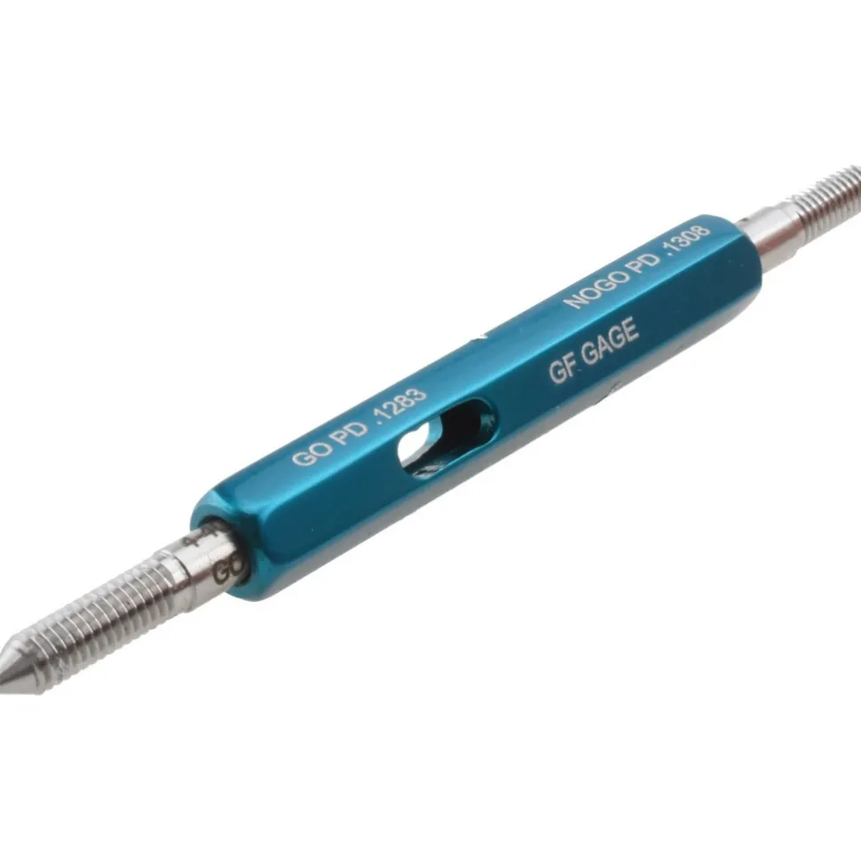 4-40 Thread, Steel, Screw Thread Insert (STI) Class 2B, Plug Thread Insert Go/No Go Gage