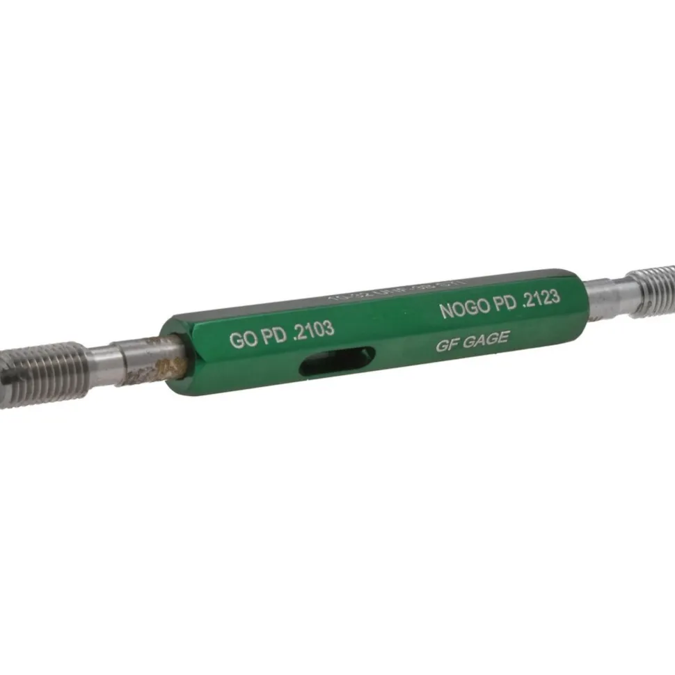 10-32 Thread, Steel, Screw Thread Insert (STI) Class 3B, Plug Thread Insert Go/No Go Gage