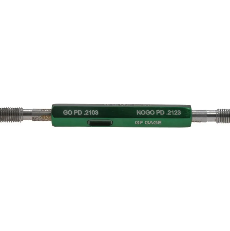 10-32 Thread, Steel, Screw Thread Insert (STI) Class 3B, Plug Thread Insert Go/No Go Gage