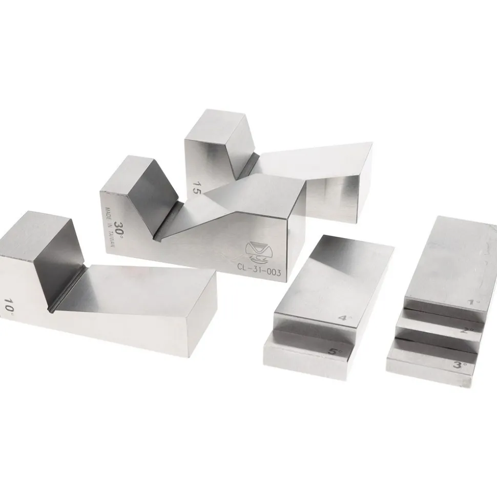 1 to 30° Angle, 3 Inch Long, Angle Block Set