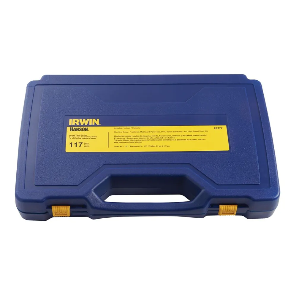 #4-40 to 1/2-20 BSP, Metric Coarse, Metric Fine, NPT, UNC, UNF, Die and Drill Set