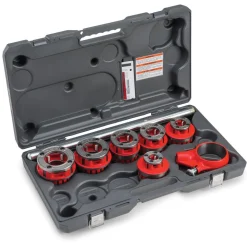 1/2 to 2" 6-Die-Head Pipe Threader Set