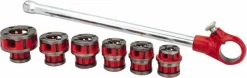 1/8 to 1" 6-Die-Head Pipe Threader Set