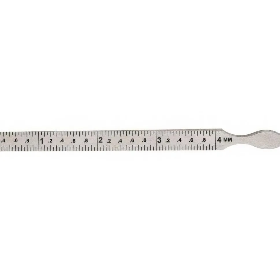 0.01 to 0.15 Inch Measurement, 1 Leaf Taper Gage