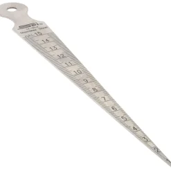 1/32 to 5/8 Inch Measurement, 1 Leaf Taper Gage