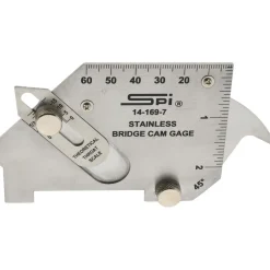 1/8 to 3/4 Inch Stainless Steel Bridge Cam Gage