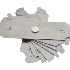 1/8 to 1 Inch 420 Stainless Steel Fillet Gage