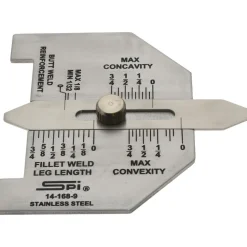 1/16 to 3/4 Inch Stainless Steel Weld Gage
