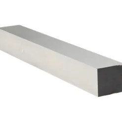 Tool Bit Blank: 1" Wide, 1" High, 7" Long, M2 High-Speed Steel, Square