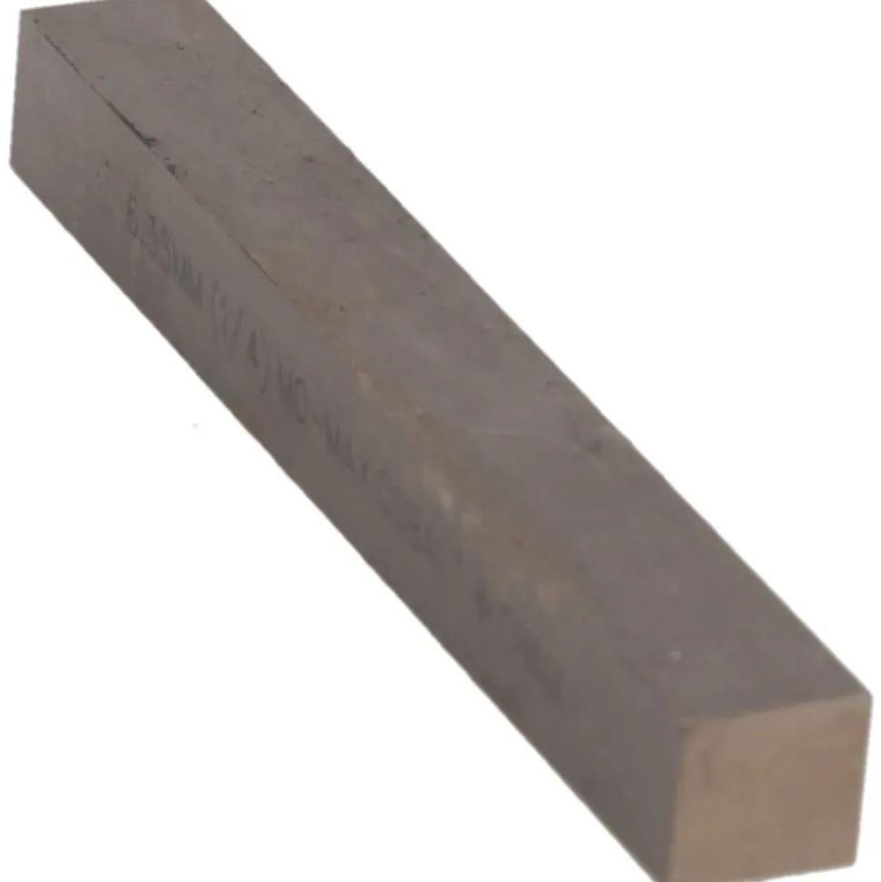 Tool Bit Blank: 1/4" Wide, 1/4" High, 2-1/2" Long, M42 Cobalt, Square