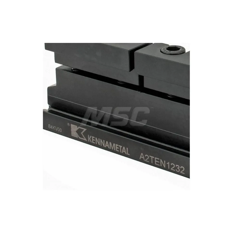 Tool Block Style A2TEN, 32mm Blade Height, 110mm OAL, 48mm OAH, Indexable Cutoff Blade Tool Block
