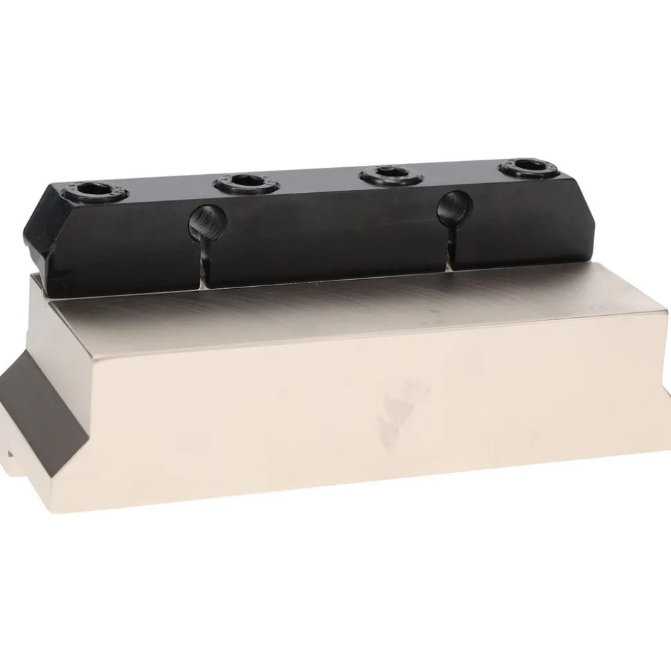 Tool Block Style SGTBU, 1.02" Blade Height, 4.33" OAL, 1-3/4" OAH, Indexable Cutoff Blade Tool Block