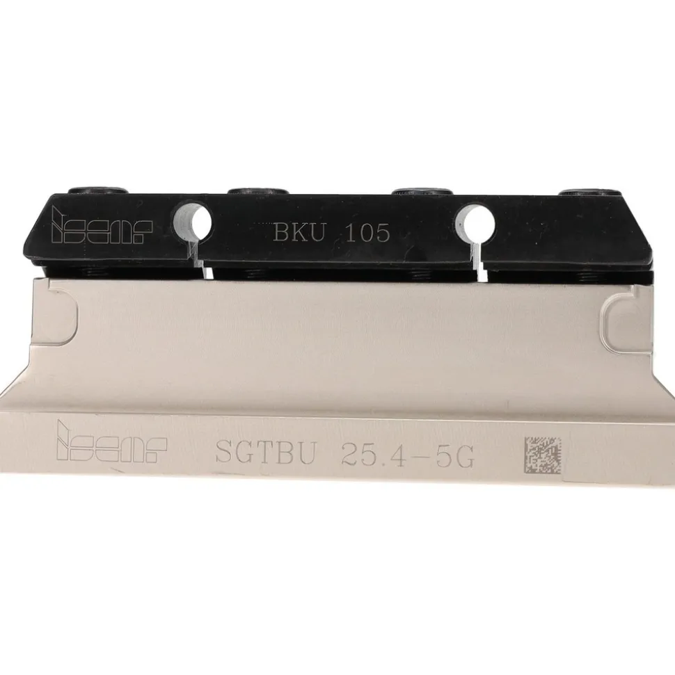 Tool Block Style SGTBU, 1.02" Blade Height, 4.33" OAL, 1-3/4" OAH, Indexable Cutoff Blade Tool Block