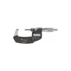 0 to 4" Range, 0.001mm Resolution, IP65, 4 Piece Electronic Outside Micrometer Sets