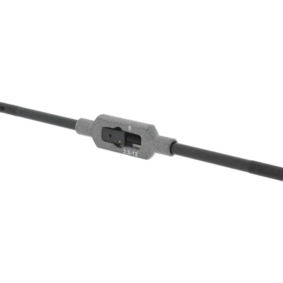 1/8 to 3/8" Tap Capacity, Straight Handle Tap Wrench