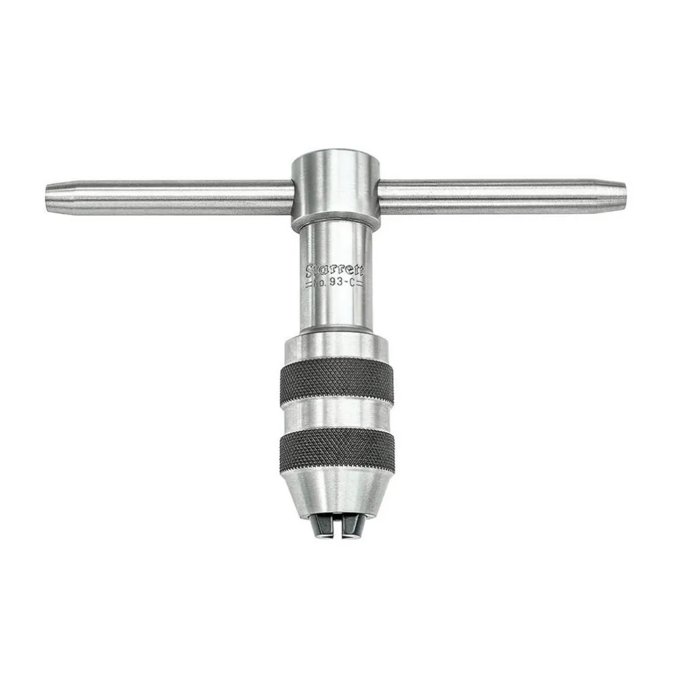 1/4 to 1/2" Tap Capacity, T Handle Tap Wrench