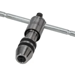 #0 to 1/4" Tap Capacity, T Handle Tap Wrench