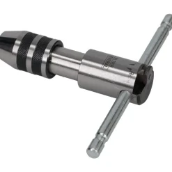 #0 to 1/4" Tap Capacity, T Handle Tap Wrench