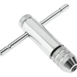 #0 to 1/4" Tap Capacity, T Handle Tap Wrench