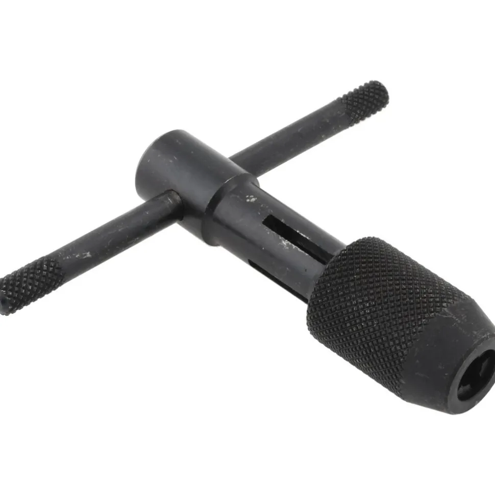 #0 to 1/4" Tap Capacity, T Handle Tap Wrench
