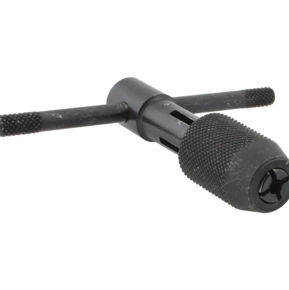 #0 to 1/4" Tap Capacity, T Handle Tap Wrench