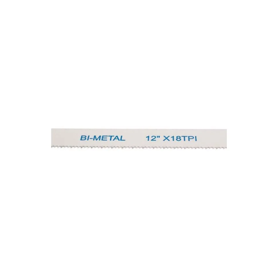12" 18 TPI Bi-Metal Hand Hacksaw Blade