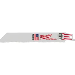 6" 14 TPI SAWZALL® Blade for Medium Metal, 5-Pack