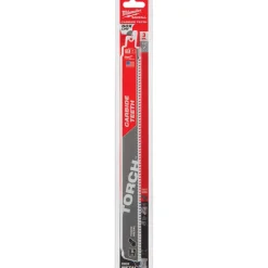 12" 8 TPI TORCH™ with Carbide Teeth for Thick Metal SAWZALL® Blade, 3-Pack