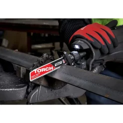 6" 8 TPI TORCH™ with NITRUS™ Carbide SAWZALL® Blade for Cast Iron, 1-Pack