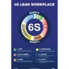 Training & Safety Awareness Posters: Subject: Teamwork; Training Program Title: 5S, General Training Series; Message: 6S Lean Workplace; Series: Not Applicable