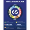 Training & Safety Awareness Posters: Subject: Teamwork; Training Program Title: 5S, General Training Series; Message: 6S Lean Workplace; Series: Not Applicable