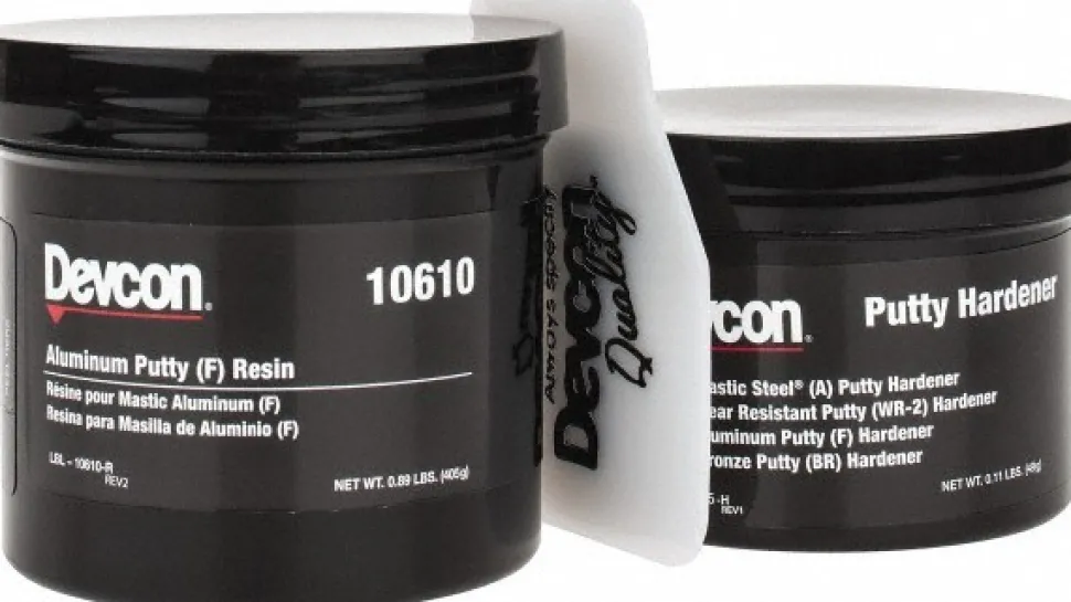 Two-Part Epoxy: 1 lb, Pail Adhesive