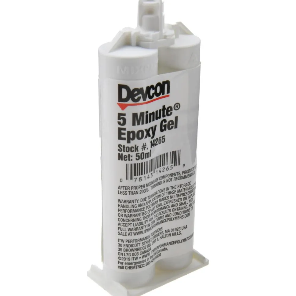 Two-Part Epoxy: 50 mL, Cartridge Adhesive