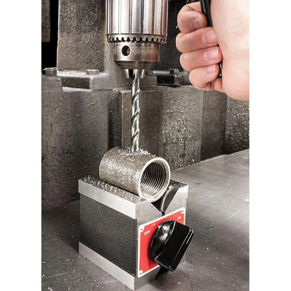V-Block: 1-3/4" Max Capacity, 90° V Angle