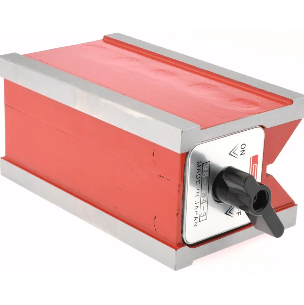 V-Block: 1.4961" Max Capacity, 90° V Angle