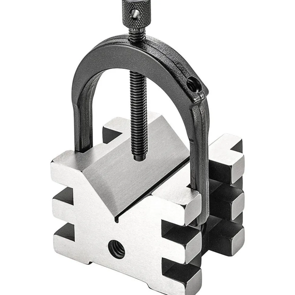 V-Block: 2" Max Capacity, 45 & 90° V Angle