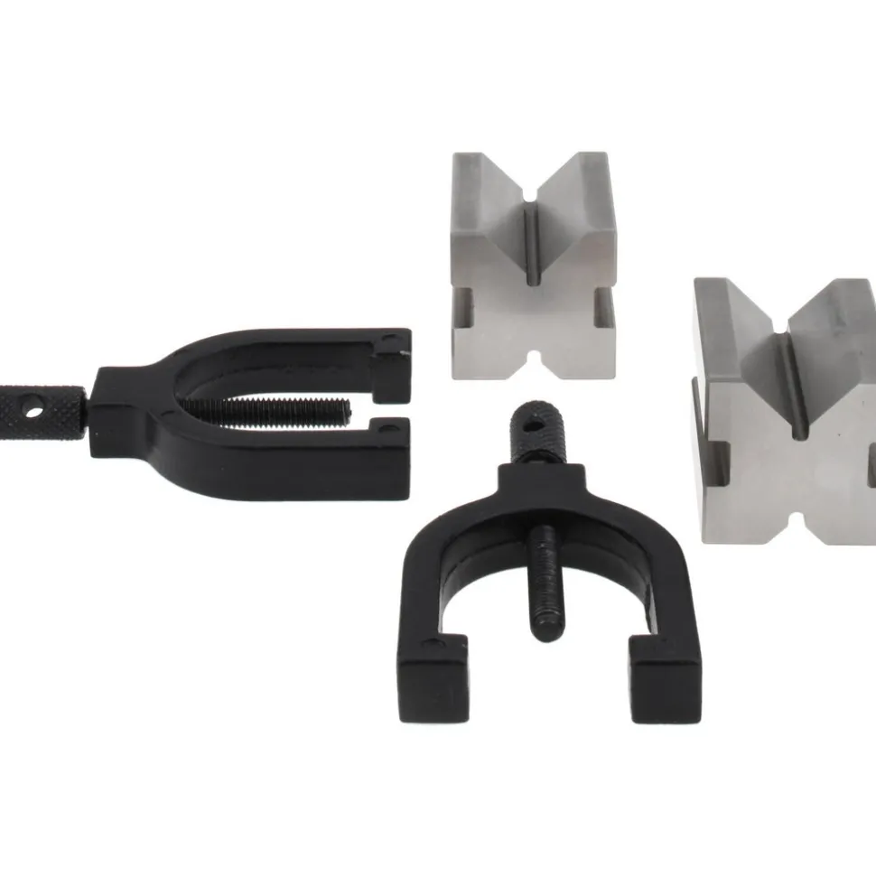 V-Block: 13/16" Max Capacity, 90° V Angle