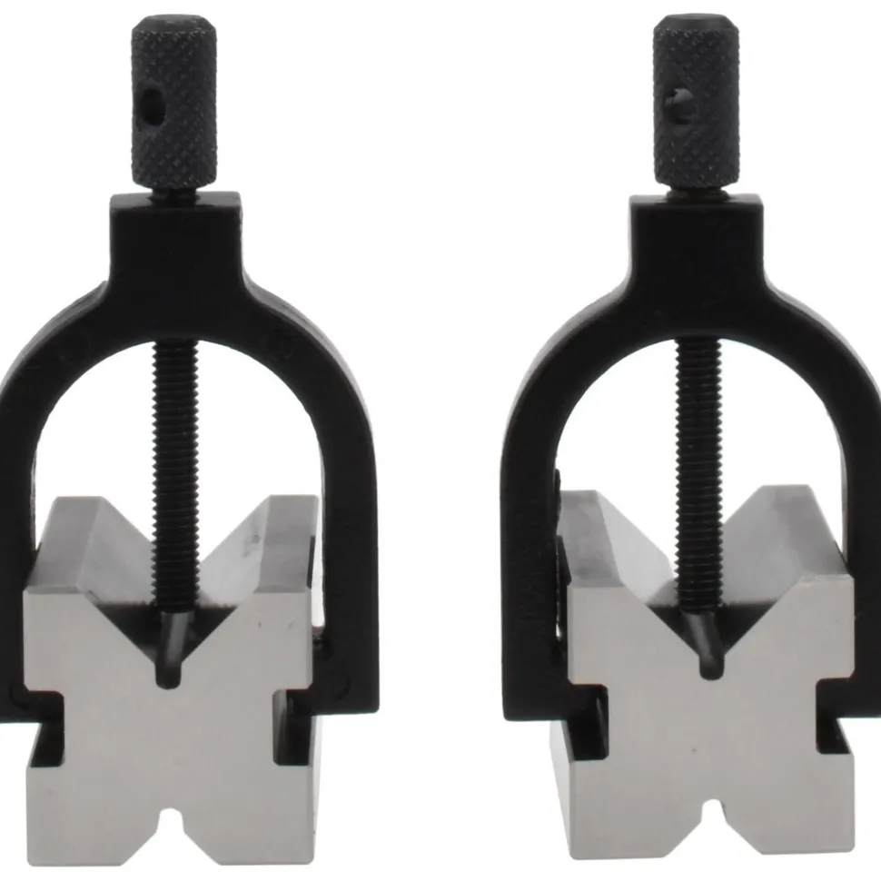 V-Block: 13/16" Max Capacity, 90° V Angle