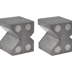 V-Block: 1-5/16" Max Capacity, 90° V Angle